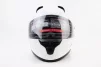 Шлем интеграл, закрытый (сертификация DOT)+откидные очки BLD-M67 М (57-58см), БЕЛЫЙ глянец, FIX-360280 - 5