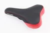 Сидіння MTB 260x160мм, чорно-червоне CORRADO 6690, FIX-406246 - 1