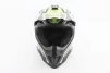 Шолом кросовий/ендуро/АТV BLD-819-7 L (59-60см), ЧОРНИЙ/НЕОНОВО-ЖОВТИЙ, FIX-360418 - 4