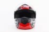 Шлем модуляр, закрытый с откидным подбородком+откидные очки BLD-159 М (57-58см), ЧЕРНО-КРАСНЫЙ, FIX-360429 - 7