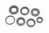 Сальники к-кт 7шт (17x27x6; 20x38x5; 22x38x6; 24x43x6; 25x37x6; 27x40x6; 34x41x4) двигателя, Suzuki AD100, FIX-363021 - 1