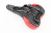 Сидіння MTB, чорно-червоне GS-589, FIX-406741 - 2