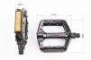 Педали MTB широкие 9/16" (109x93x25mm) алюминиевые, чёрные WP625, FIX-406778 - 2