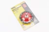 Щетка конусная со стержнем 1/4" D-75мм из плетеной проволоки 19-9307, FIX-703076 - 2