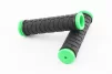 Ручки керма 122мм, чорно-зелені FL-424, FIX-208997 - 1
