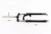 Вилка 29" амортизационная, без резьбы 1-1/8" (28,6мм), шток 260мм, с ходом 75мм, V/Disk-brake, M Lockout, чёрная - 4