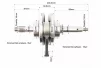 Коленвал в сборе 125cc-Active (шатун 132мм, звезда 16Т), FIX-998809 - 2