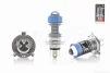 Лампа фары диодная H4 12-85V, 12W белый/желтый, линза, габарит красный/синий, D27 "LIPAI", QT-035654 - 1
