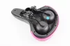 Сидіння MTB 250x180мм, чорно-рожеве VD850B, FIX-210339 - 2