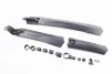 Крылья пластмассовые 24-26" MTB быстросъёмные, чёрные PM-32, FIX-210344 - 1