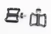 Педали MTB 9/16" (82x72x17mm) алюминиевые быстросъёмные, пром-подшипник (6*13*5), чёрные K-349F, FIX-210360 - 1