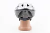 Шолом велосипедний M (54-57 см) знімний козирок, 12 вент. отворів, сірий MJ-004, FIX-210384 - 2