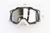 Окуляри кросові/ендуро/АТV, чорно-сірі (дзеркальне скло), MJ-1024-5, ШОЛОМИ, YQ-360342 - 4