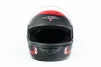 Шолом інтеграл BLD-825A XS (53-54см), чорно-червоний "хижак" мат, ШОЛОМИ, YQ-330561 - 5