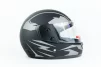 Шлем интеграл BLD-825A М (57-58см), чёрно-серый мат, ШОЛОМИ, YQ-360305 - 3