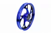 Диск задний литой 17x1,6 ALPHA/ACTIVE "волна", чёрно-синий (ось 12мм), ACTIVE, YQ-320007 - 2