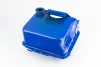 Бак топливный R195NM, 280x240x165мм, потайная горловина, отверстие под шланг топливный, синий, D190/195N, YQ-624154 - 3