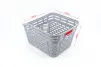 Корзина задняя пластмассовая, крепл. на багажник, серая, ВЕЛОАКСЕСУАРИ, YQ-414034 - 2