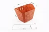 Корзина передняя 26" с крышкой, пластмассовая, коричневая SLCK-09B, ВЕЛОАКСЕСУАРИ, YQ-409456 - 2