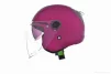 Шолом відкритий "DAVID" (#D020, бордовий матовий, L, окуляри, ABS, прозорий спойлер), QT-038631 - 1