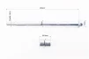 Вісь заднього колеса d15mm; L230mm + втулка, гайка, FIX-338840 - 2
