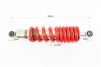 Loncin JL200-68A Амортизатор задний МОНО 325мм*d71мм (втулка 12мм / втулка 12мм) регулир., красный, FIX-998381 - 2