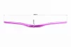 Кермо MTB 31,8х780мм, алюмінієве, пурпурно-білий, FIX-207725 - 2