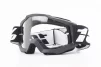 Окуляри кросові/ендуро/АТV, чорні (прозоре скло), FIX-207880 - 1