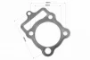 Loncin LX200GY-3 Прокладка головки цилиндра 200cc-63mm, FIX-998180 - 2