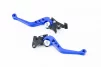 Рычаги руля к-кт TUNING с регулировкой нажатия (правый диск тормоз), синий, ЗЧ-СКУТЕР, YQ-354396 - 2