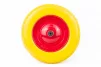 Колесо на тачку "ПІНОПОЛІУРЕТАН" 3,50-8, пром-підшипники під вісь 12мм, жовто-червоне, ШИНИ, YQ-303622 - 3