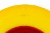 Колесо на тачку "ПІНОПОЛІУРЕТАН" 4,00-8, пром-підшипники під вісь 20мм, жовто-червоне, ШИНИ, YQ-303939 - 2