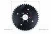 Звезда задняя 530H-42T-d-45; 6отв.*66мм ATV 200-250cc, ЗЧ-ATV, YQ-335492 - 2