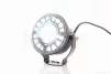 Фара додаткова діодна, кругла, D90, біле світло, білий габарит #C247-WZ-1H1, QT-038994 - 2
