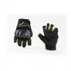 Рукавички мотоциклетні без пальців L, чорно-салатові, мото ЕКІПІРУВАННЯ, YQ-355101 - 1