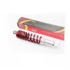 Амортизатор задний GY6/Honda-290мм*D-55мм (втулка 10мм / вилка 8мм) регулир., красный, ЗЧ-СКУТЕР, YQ-315090 - 1