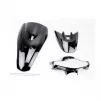 Honda DIO AF-56 Пластик-к-кт крашеные 5 деталей, чёрный, пластик-J, YQ-329307 - 1