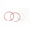 Кольца поршневые Honda DIO50 39мм+0,25 (замки внутренние), YQ-336743 - 1
