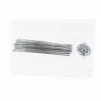 Спица 14Gx282мм (100шт к-кт), хром, ВЕЛОЗАПЧАСТИНИ, YQ-403904 - 1