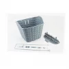 Корзина передняя 28" с крышкой, пластмассовая, серая SLCK-09B, ВЕЛОАКСЕСУАРИ, YQ-409612 - 1