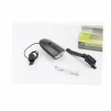 Фонарь передний 1 диод+звонок 4 мелодии, Li-ion 3.7V 1200mAh зарядка от USB, влагозащитный, чёрный FY-058/7588, ВЕЛОАКСЕСУАРИ, - 1