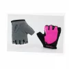 Рукавички без пальців S з гелевими вставками під долоню, чорно-рожеві SBG-1457, ВЕЛОЕКІПІРУВАННЯ, YQ-408176 - 1