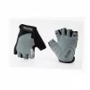Перчатки без пальцев XS с гелевыми вставками под ладонь, чёрно-серые SBG-1457, ВЕЛОЕКІПІРУВАННЯ, YQ-408185 - 1