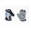 Перчатки детские без пальцев (4-6 лет) с мягкими вставками под ладонь, чёрно-серо-синие SKG-1553, ВЕЛОЕКІПІРУВАННЯ, YQ-408250 - 1