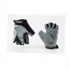 Рукавички дитячі без пальців (7-8 років) з м'якими вставками під долоню, чорно-сіро-білі SKG-1553, ВЕЛОЕКІПІРУВАННЯ, YQ-408094 - 1