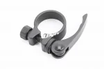 Зажим (хомут) трубы сиденья MTB 31,8мм, крепл. эксцентрик, алюминиевый, чёрный XTB-C, ВЕЛОЗАПЧАСТИНИ, YQ-406129