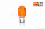 Лампа стопа безцокольна T20 12V 21/5W помаранчева , QT-021778
