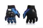 Рукавички мото "PRO BIKER" #MCS-01, XL, сині, QT-010893