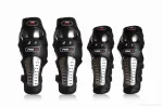 Мотозащита наколенники +налокотники "PRO X" P01, сталь, хром, QT-010902