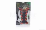 Наклейка на бак "MONSTER" червона #3 #уцінка, QT-007396